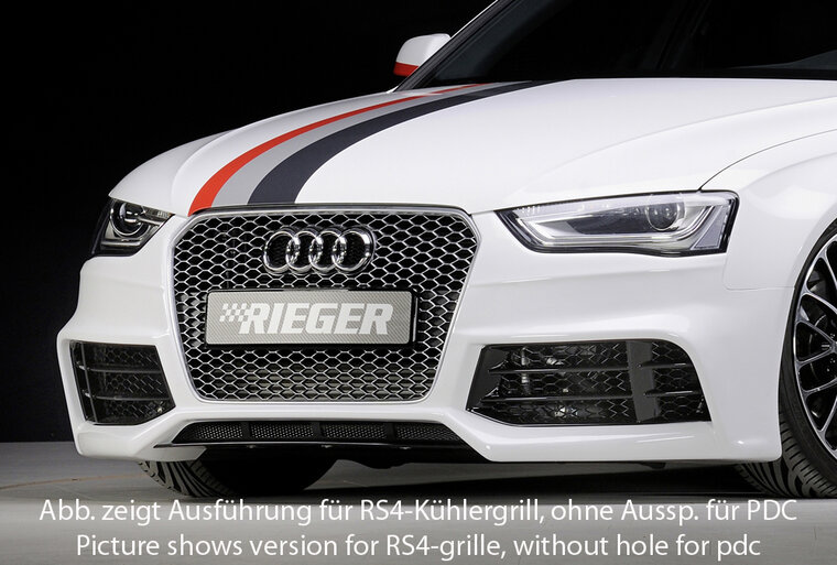 Rieger Tuning voorbumper Audi A4 [B8]