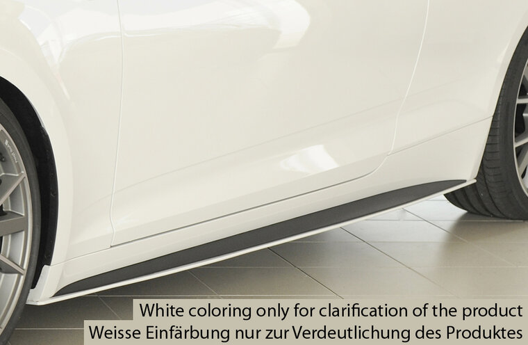 Rieger Tuning sideskirt aanzetstuk Links Audi A5 / S5 [B8]