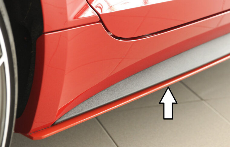 Rieger Tuning sideskirt aanzetstuk Rechts Audi A5 / S5 [B8]