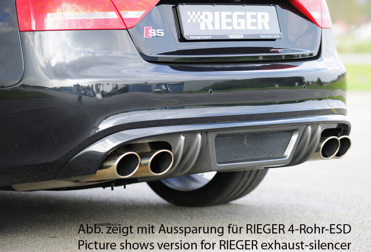 Rieger Tuning diffuser Audi A5 / S5 [B8]