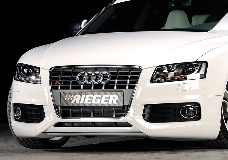 Rieger Tuning voorspoiler lip Audi A5 / S5 [B8]