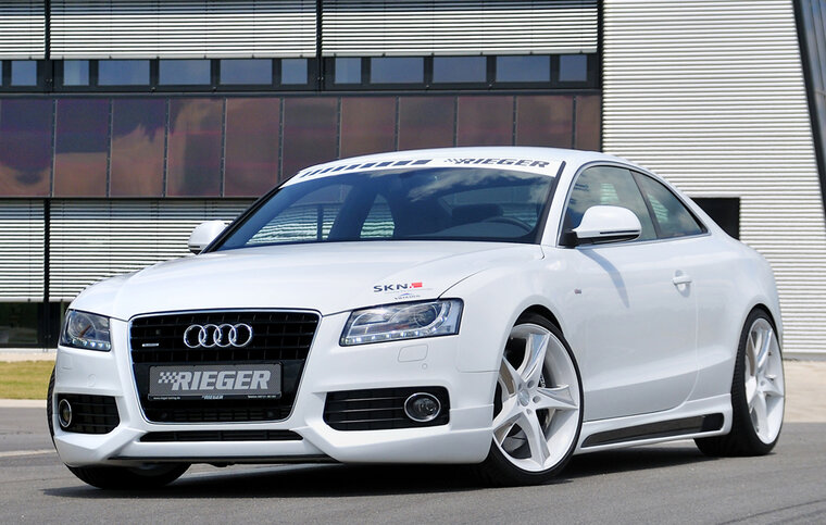 Rieger Tuning voorbumper spoiler lip Audi A5 / S5 [B8]