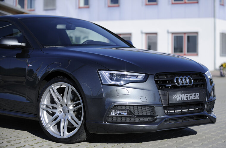 Rieger Tuning voorbumper spoiler lip Audi A5 / S5 [B8]