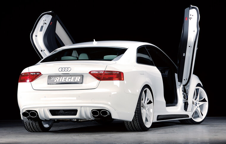 Rieger Tuning achterbumper verlenging Audi A5 / S5 [B8]