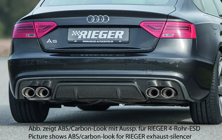 Rieger Tuning diffuser Audi A5 / S5 [B8]