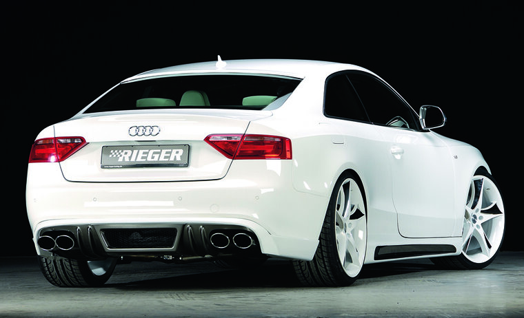 Rieger Tuning achterbumper verlenging Audi A5 / S5 [B8]