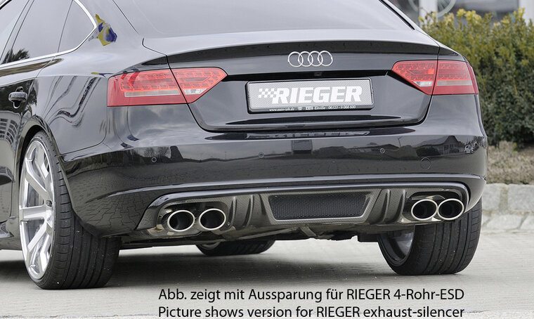 Rieger Tuning diffuser Audi A5 [B8]