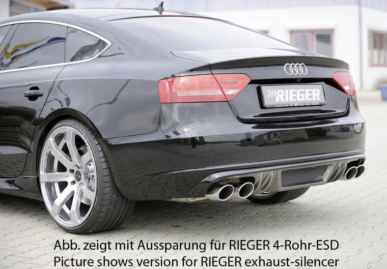 Rieger Tuning diffuser Audi A5 [B8]