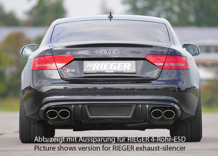 Rieger Tuning diffuser Audi A5 [B8]
