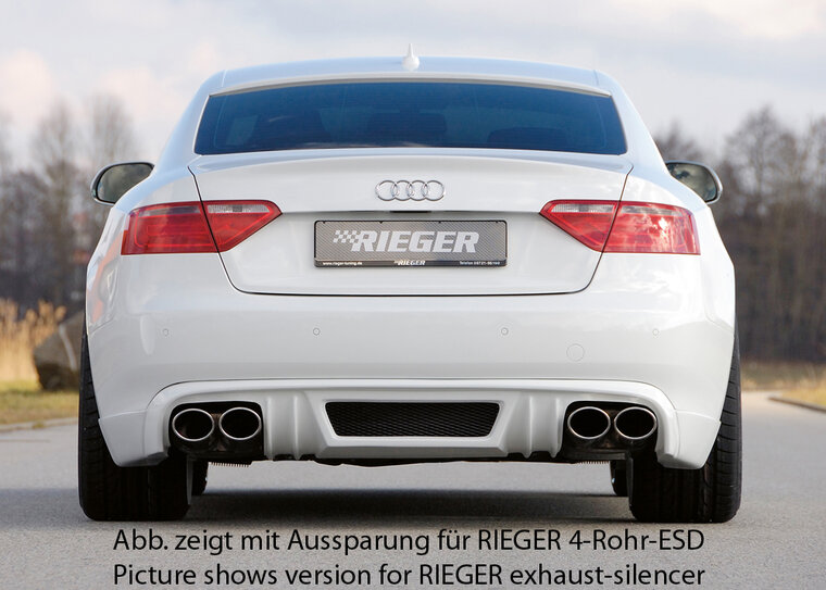 Rieger Tuning achterbumper verlenging Audi A5 [B8]