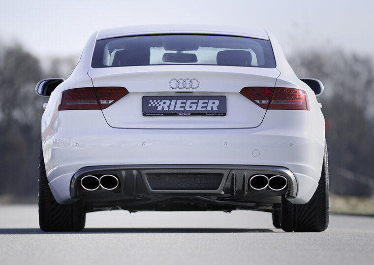 Rieger Tuning achterbumper verlenging Audi A5 [B8]