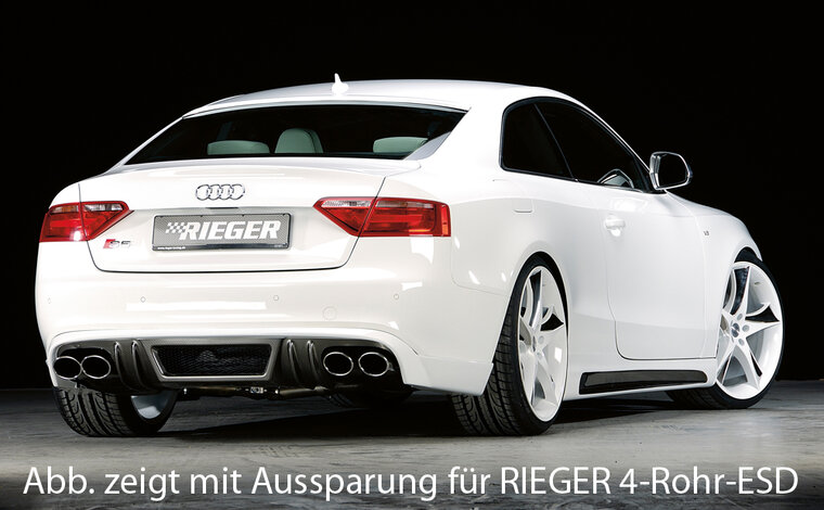 Rieger Tuning achterbumper verlenging Audi A5 [B8]