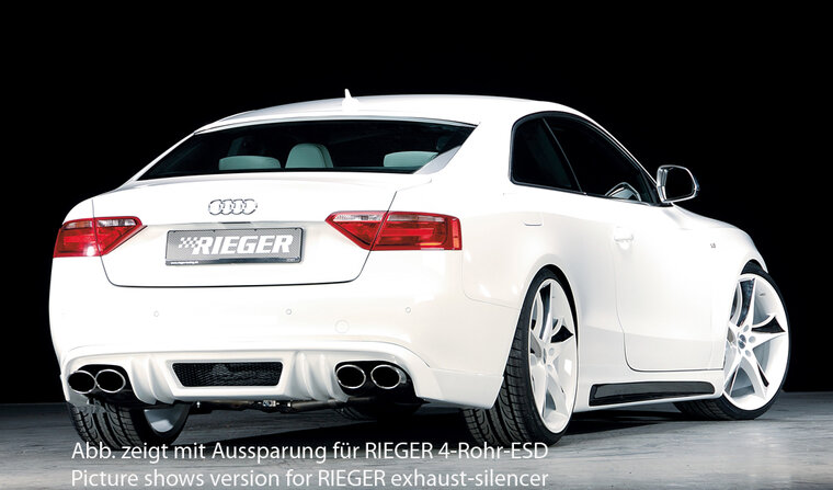 Rieger Tuning achterbumper verlenging Audi A5 [B8]