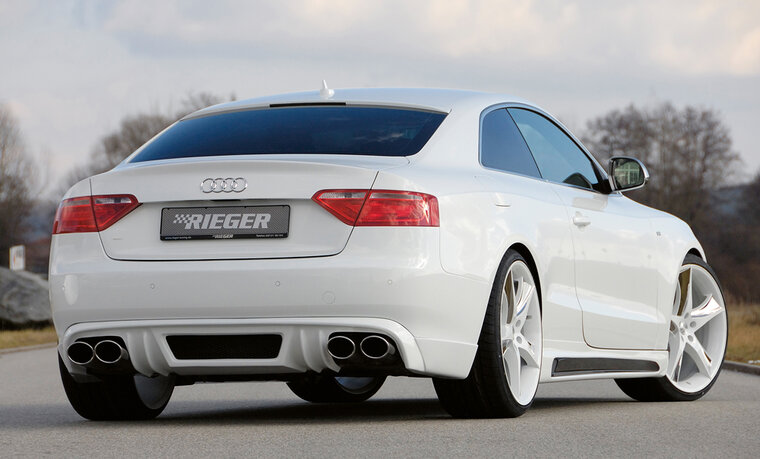 Rieger Tuning achterbumper verlenging Audi A5 [B8]