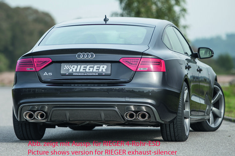 Rieger Tuning diffuser Audi A5 [B8]