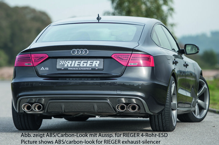 Rieger Tuning diffuser Audi A5 [B8]