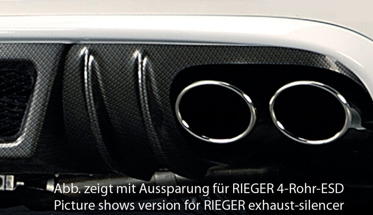 Rieger Tuning achterbumper verlenging Audi A5 [B8]