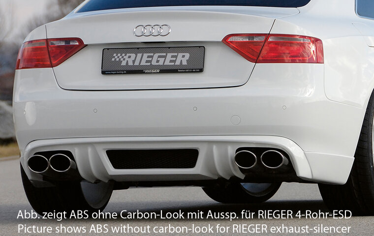 Rieger Tuning achterbumper verlenging Audi A5 [B8]