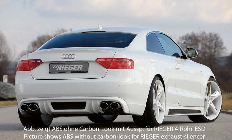 Rieger Tuning achterbumper verlenging Audi A5 [B8]