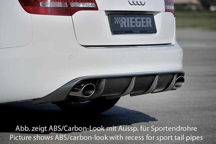 Rieger Tuning diffuser Audi A6 / S6 [C6/4F]