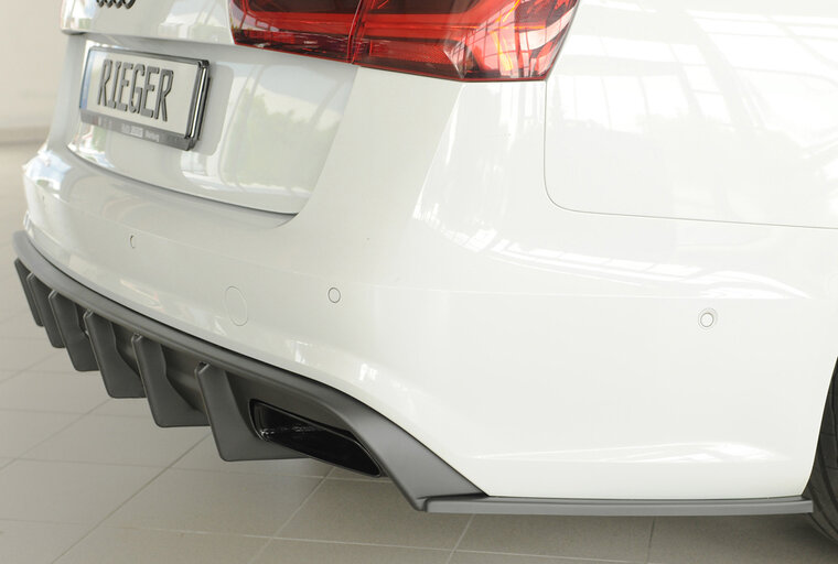 Rieger Tuning achterbumper aanzetstuk lateraal, rechts Audi A6 / S6 [C7/4G]