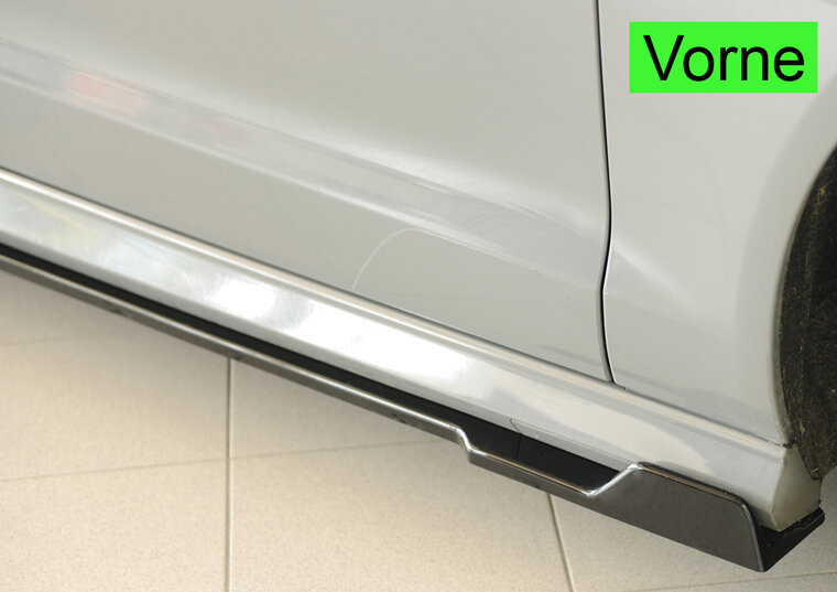 Rieger Tuning sideskirt aanzetstuk Rechts Audi A6 / S6 [C7/4G]