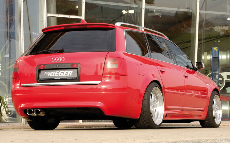 Rieger Tuning achterbumper verlenging S6-Look Audi A6 [4B]
