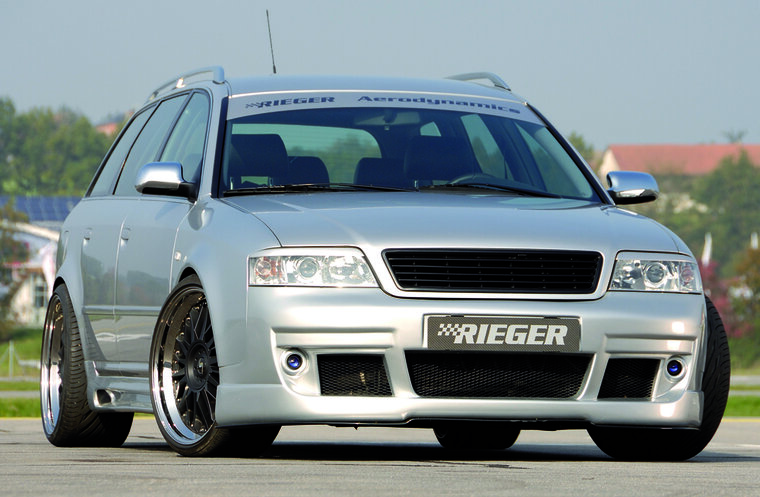 Rieger Tuning voorbumper S6-Look Audi A6 [4B]
