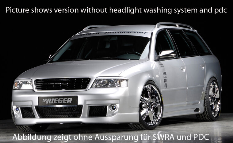 Rieger Tuning voorbumper S6-Look Audi A6 [4B]