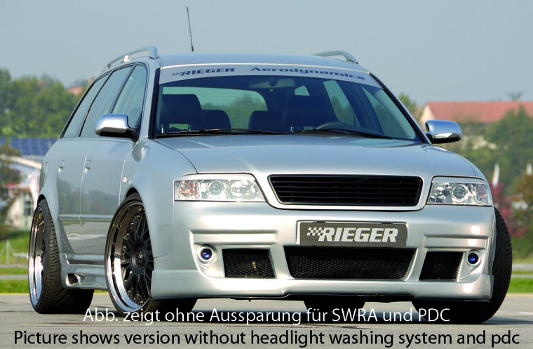 Rieger Tuning voorbumper S6-Look Audi A6 [4B]