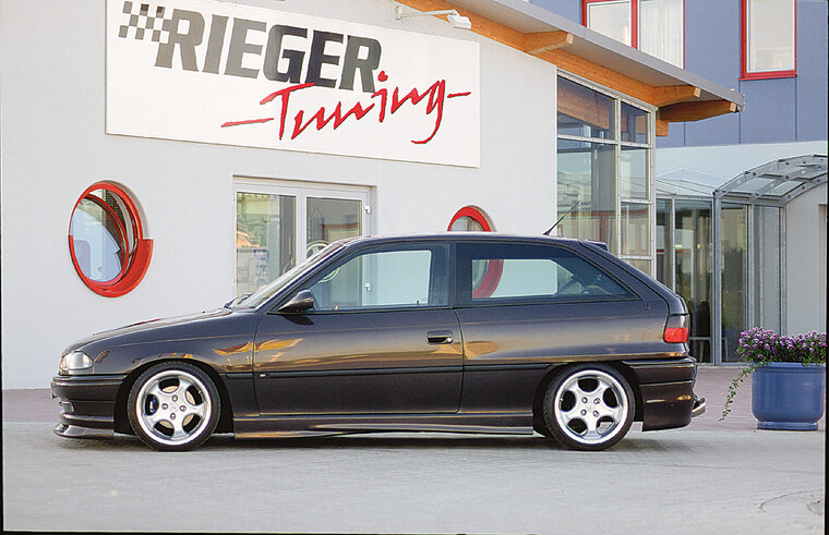 Rieger Tuning sideskirt Links Opel Astra F