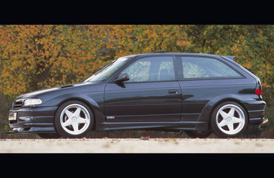 Rieger Tuning wielrand Opel Astra F