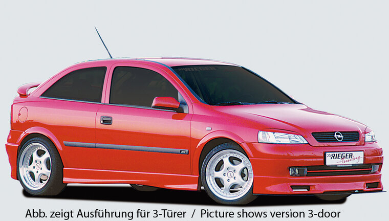 Rieger Tuning sideskirt Rechts Opel Astra G