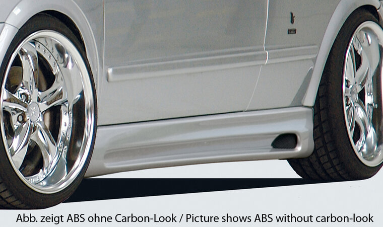 Rieger Tuning sideskirt 3-deurs Rechts Opel Astra G