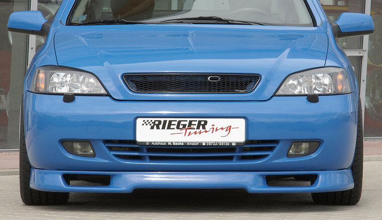Rieger Tuning voorspoiler lip Opel Astra G