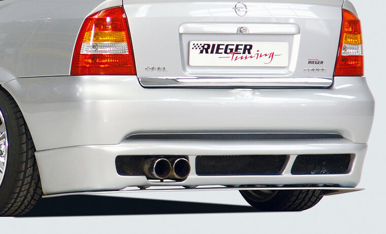 Rieger Tuning achterbumper verlenging Opel Astra G