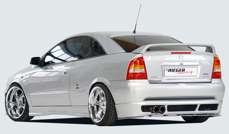 Rieger Tuning achterbumper verlenging Opel Astra G