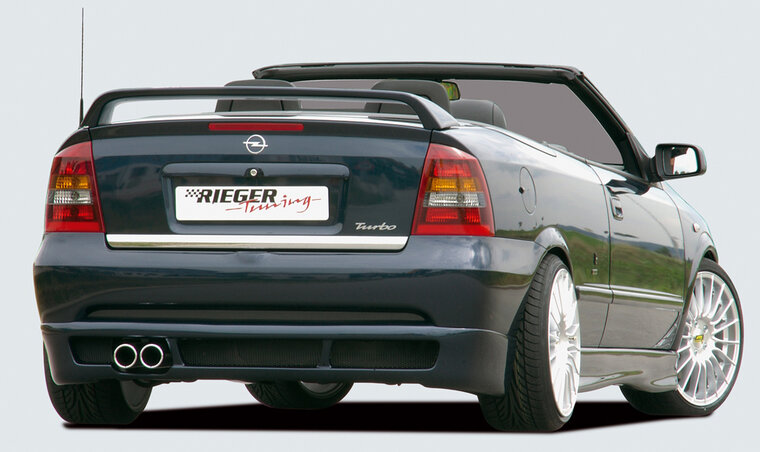 Rieger Tuning achterbumper verlenging Opel Astra G