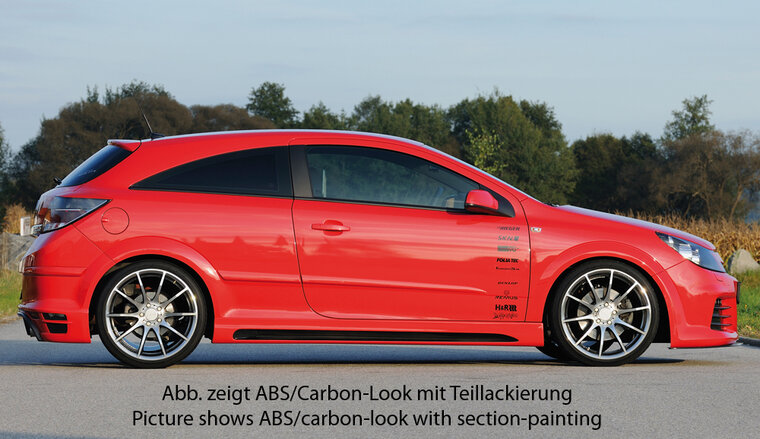 Rieger Tuning sideskirt Links Opel Astra H