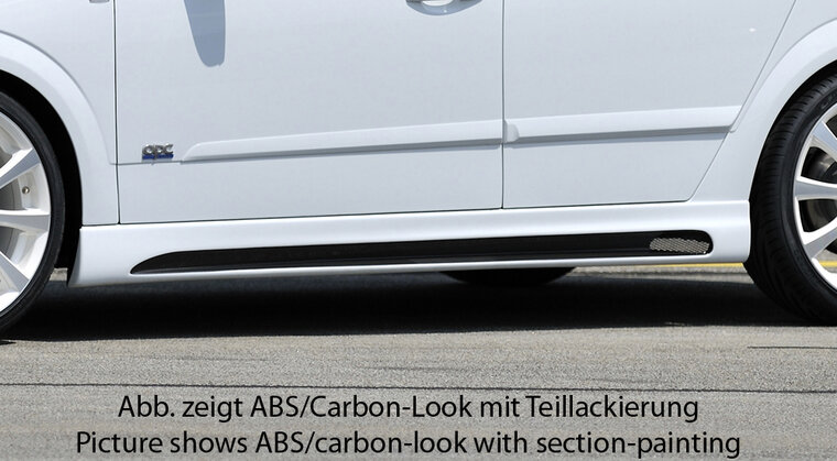 Rieger Tuning sideskirt Rechts Opel Astra H
