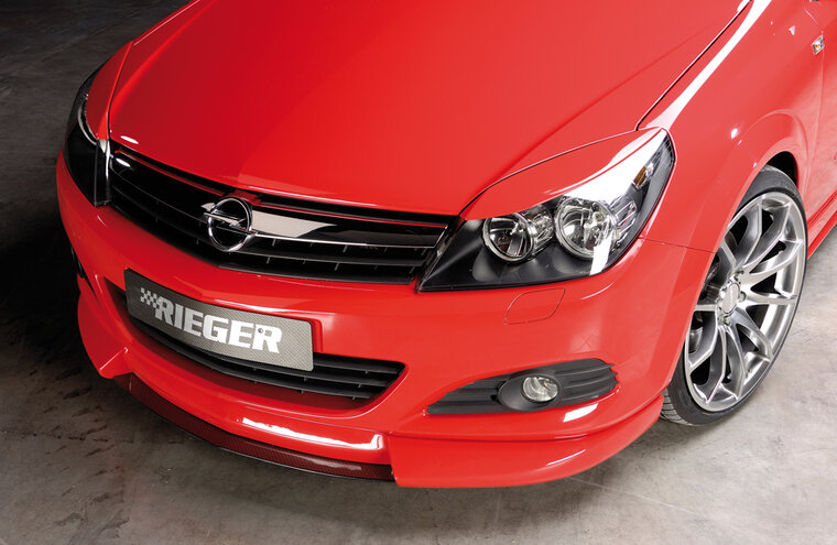 Rieger Tuning voorspoiler lip Opel Astra H