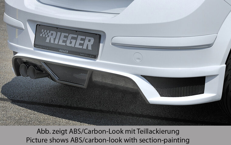 Rieger Tuning achterbumper verlenging Opel Astra H