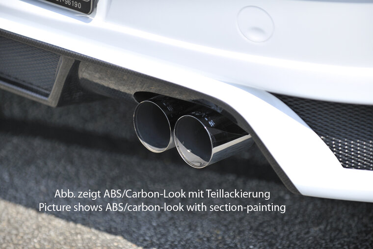 Rieger Tuning achterbumper verlenging Opel Astra H