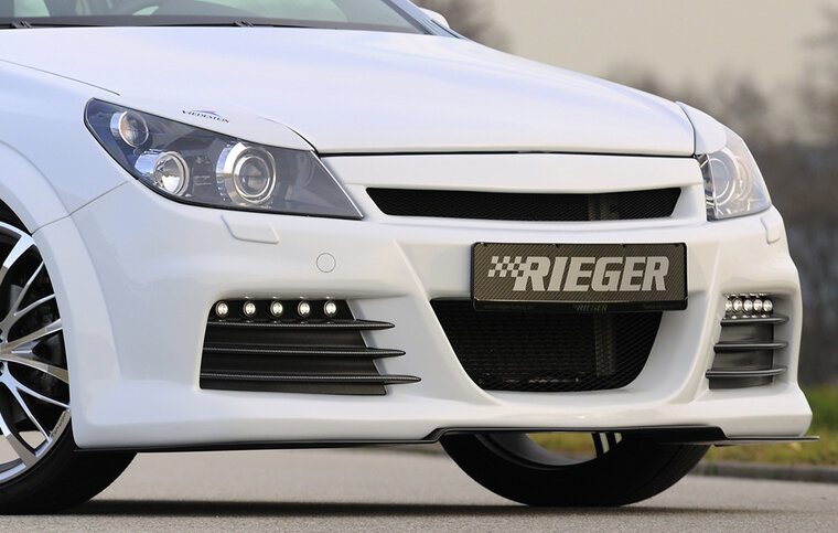 Rieger Tuning voorbumper Opel Astra H