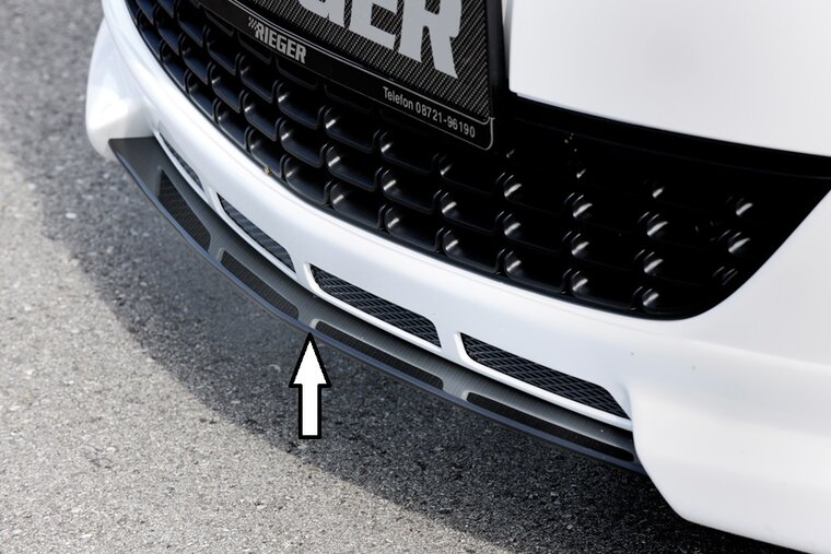 Rieger Tuning splitter Opel Astra J Carbon Look