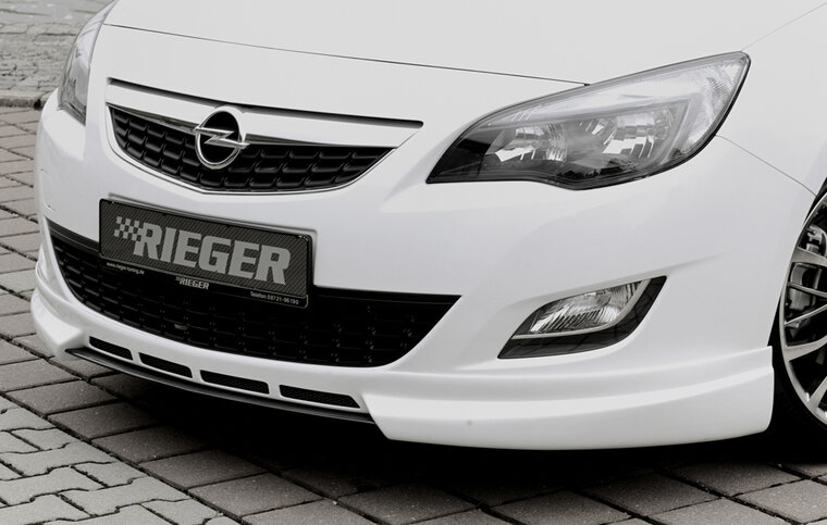Rieger Tuning splitter Opel Astra J Carbon Look
