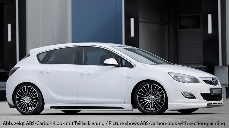 Rieger Tuning sideskirt Links Opel Astra J