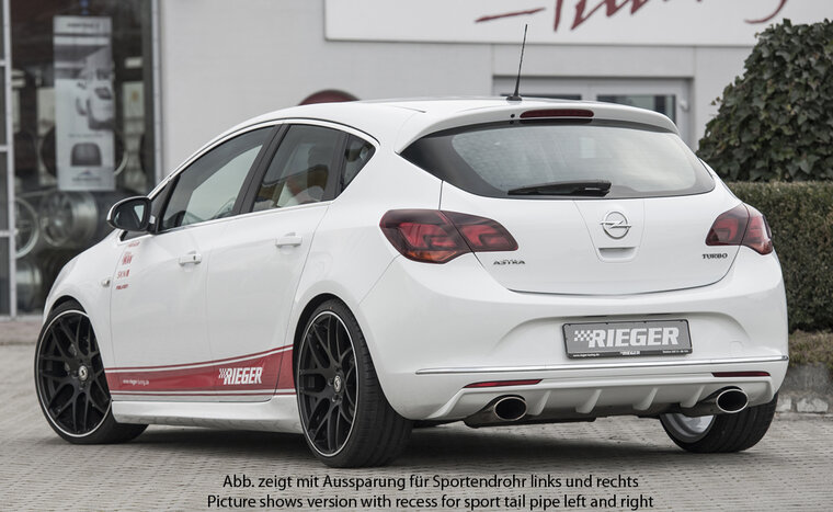 Rieger Tuning diffuser Opel Astra J