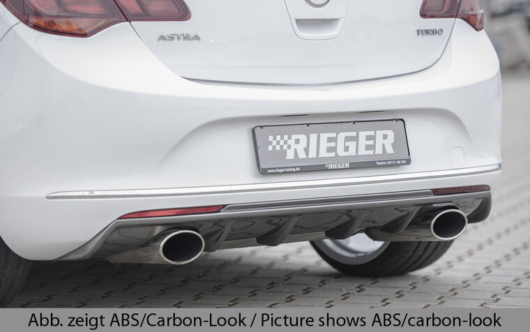 Rieger Tuning diffuser Opel Astra J