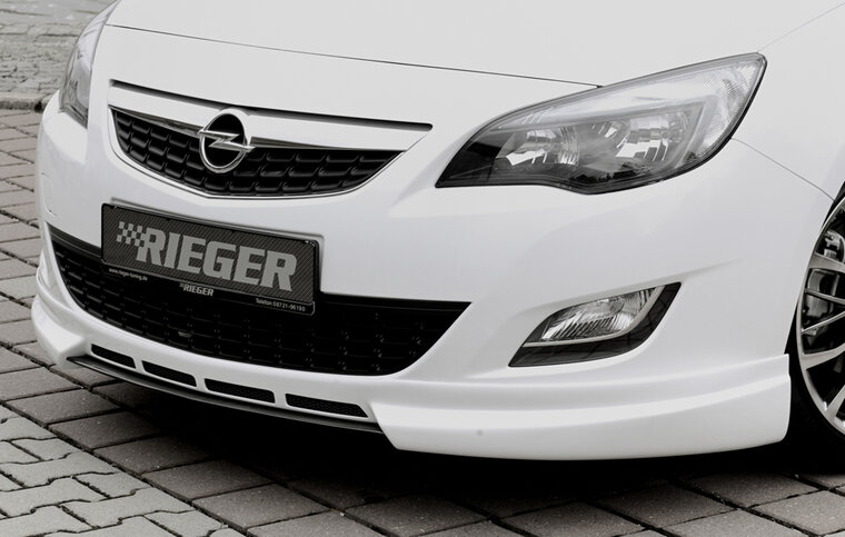 Rieger Tuning voorspoiler lip Opel Astra J